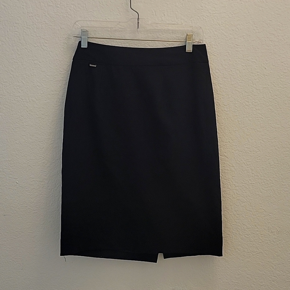 CK black suit skirt size 4